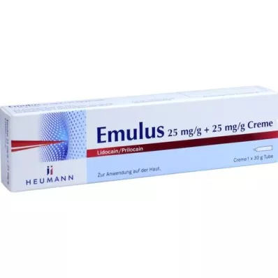 EMULUS 25 mg/g + 25 mg/g krēma, 30 g
