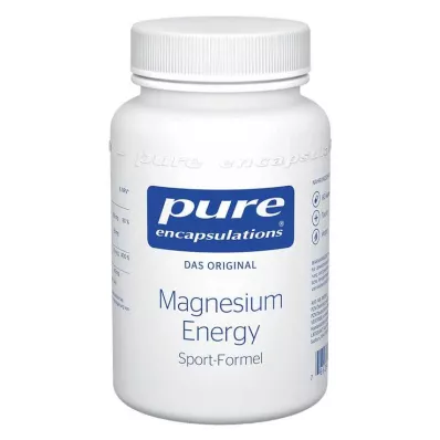 PURE ENCAPSULATIONS Magnijaus enerģijas kapsulas, 60 kapsulu