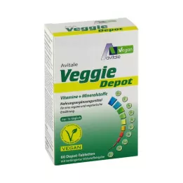 VEGGIE Depot Vitamins+Minerals tabletes, 60 kapsulas