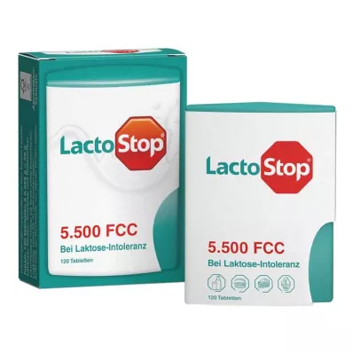Lactostop 5500 FCC tablešu klikšķa dozators, 120 gab
