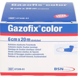 GAZOFIX krāsu fiksācijas saite 6 cmx20 m, zilā krāsā, 1 gab