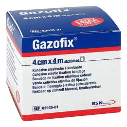 GAZOFIX Stiprinošs fiksācijas pārsējs 4 cmx4 m, 1 gab