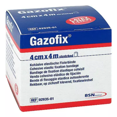 GAZOFIX Stiprinošs fiksācijas pārsējs 4 cmx4 m, 1 gab GAZOFIX Stiprinošs fiksācijas pārsējs 4 cmx4 m, 1 gab