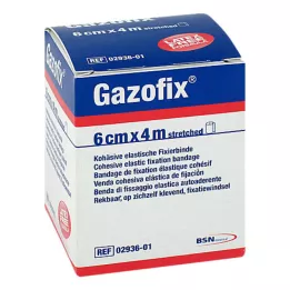 GAZOFIX Stiprinošs fiksācijas pārsējs 6 cmx4 m, 1 gab