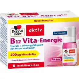 DOPPELHERZ B12 Vita-Energie dzeramās ampulas, 8 gab