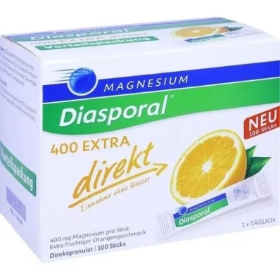 MAGNESIUM DIASPORAL 400 Extra direct granulas, 100 gab