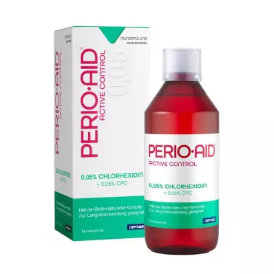 PERIO AID Active Control mutes skalojamais līdzeklis, 500 ml