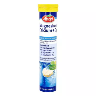 ABTEI Magnijs Kalcijs+D3 Šampūns, 15 kapsulas ABTEI Magnijs Kalcijs+D3 Šampūns, 15 kapsulas