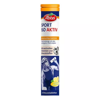 Abbey Sport Iso Active Vitamīni + Minerāli, 15 gab Abbey Sport Iso Active Vitamīni + Minerāli, 15 gab