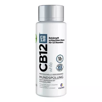 CB12 baltais mutes skalojamais šķīdums, 250 ml CB12 baltais mutes skalojamais šķīdums, 250 ml