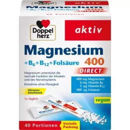 DOPPELHERZ Magnijs+B vitamīni DIRECT Granulas, 40 gab