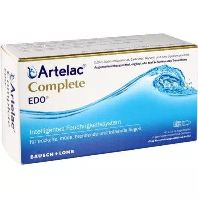 ARTELAC Pilnīga EDO Acu pilieni, 60X0,5 ml
