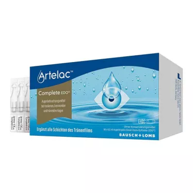 Artelac Complete MDO acu pilieni sausām/asainām acīm, 60X0,5 ml