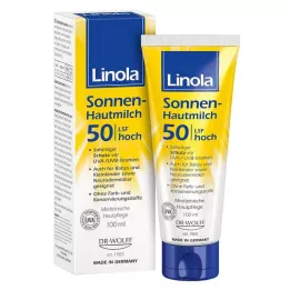 LINOLA Saules ādas pieniņš LSF 50, 100 ml