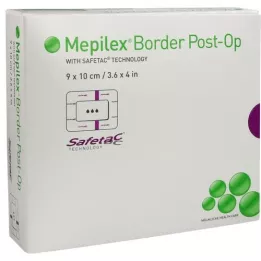 MEPILEX Robežzīme-OP Adhesive mērci 9x10 cm, 10 gab