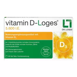 VITAMIN D-LOGES 5.600 I.E. Wo.Depot Kautabl.Fam.Pa, 60 gab