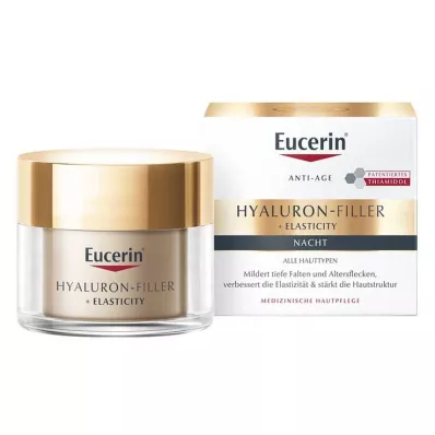 EUCERIN Anti-Age Elasticity+Filler nakts krēms, 50 ml EUCERIN Anti-Age Elasticity+Filler nakts krēms, 50 ml