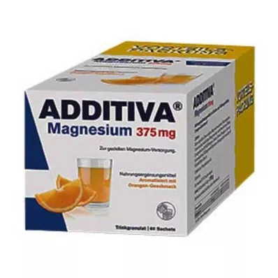 ADDITIVA Magnija 375 mg paciņas, 60 gab ADDITIVA Magnija 375 mg paciņas, 60 gab