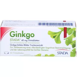 GINKGO STADA 40 mg apvalkotās tabletes, 30 gab