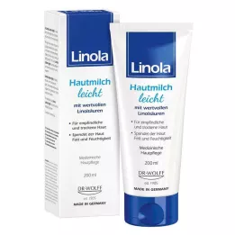 LINOLA Viegls ādas pieniņš, 200 ml