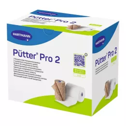 Pütterpro 2 2-komponentu kompresijas sistēma 10 cm, 6X2 gab