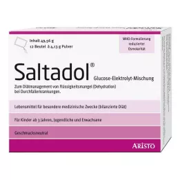 SALTADOL Elektrolītu perorālais šķīdums, 12 gab