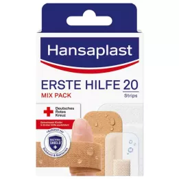 HANSAPLAST Pirmās palīdzības plāksteru maisījums, 20 gab