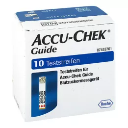 ACCU-CHEK Vadlīniju testa sloksnes, 1X10 gab