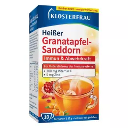 KLOSTERFRAU Broncholind karstas granātābolu smiltis, 10X15 g