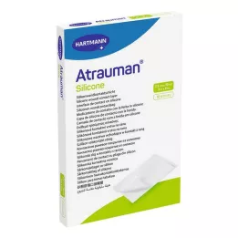 ATRAUMAN Silikona sterilie 7,5x10 cm kompresi, 10 gab