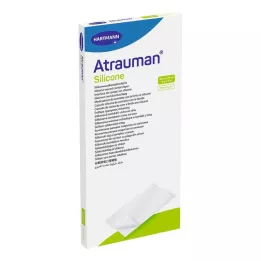 ATRAUMAN Silikona sterili 10x20 cm kompresi, 10 gab