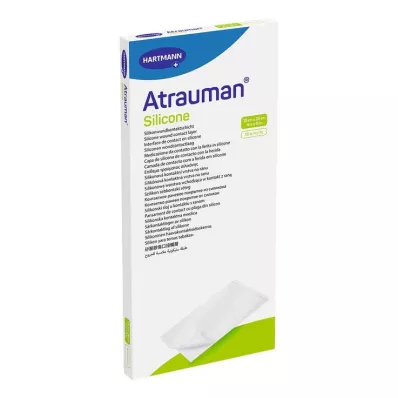 ATRAUMAN Silikona sterili 10x20 cm kompresi, 10 gab ATRAUMAN Silikona sterili 10x20 cm kompresi, 10 gab