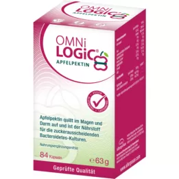 OMNI LOGiC Apple Pectin kapsulas, 84 kapsulas