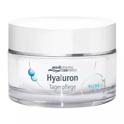 Hialuronskābes dienas kopšanas bagātīgais krēms LSF 15, 50 ml Hialuronskābes dienas kopšanas bagātīgais krēms LSF 15, 50 ml