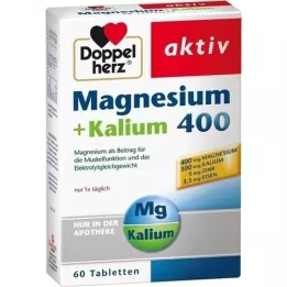 DOPPELHERZ Magnija+kālija tabletes, 60 kapsulas
