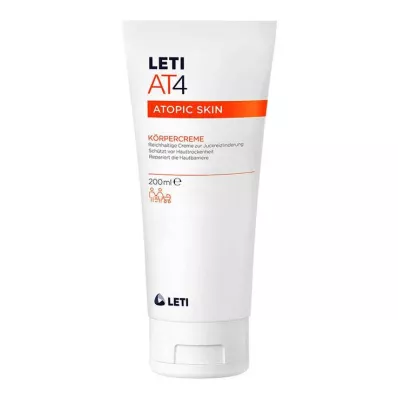 Leti AT4 ķermeņa krēms, 200 ml Leti AT4 ķermeņa krēms, 200 ml
