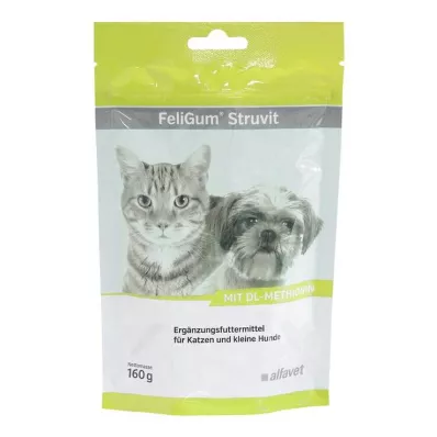 Feligum Struvit košļājamie pilieni kaķiem / maziem suņiem, 160 g Feligum Struvit košļājamie pilieni kaķiem / maziem suņiem, 160 g
