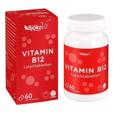 B12 vitamīna vegānas pastilās, 60 gab B12 vitamīna vegānas pastilās, 60 gab