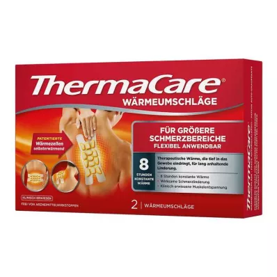 Thermacare lielākām sāpīgām zonām, 2 vienības Thermacare lielākām sāpīgām zonām, 2 vienības