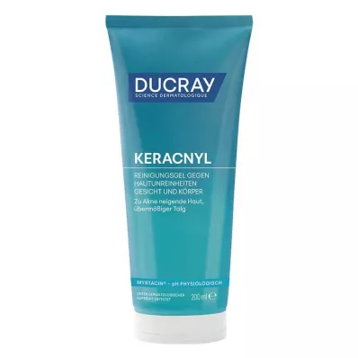 DUCRAY KERACNYL Mazgāšanas želeja, 200 ml