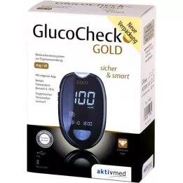 GLUCOCHECK GOLD Glikozes mērītāju komplekts mg/dl, 1 gab