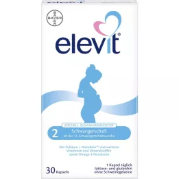 ELEVIT 2 grūtniecības mīkstās tabletes, 30 kapsulu