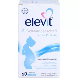 ELEVIT 2 grūtniecības softgeles, 60 kapsulas