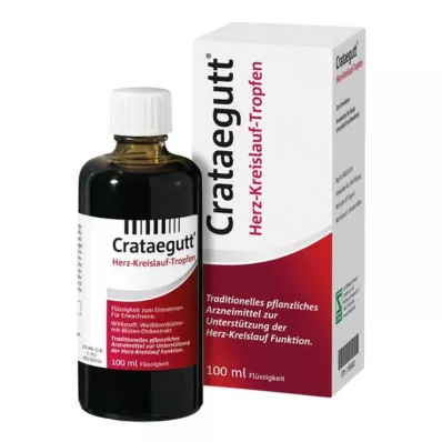 CRATAEGUTT Sirds un asinsvadu pilieni, 100 ml