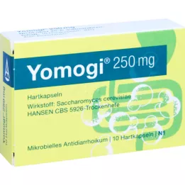 YOMOGI 250 mg cietās kapsulas, 10 gab