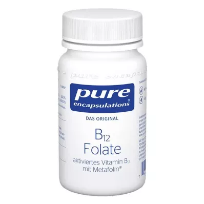 PURE ENCAPSULATIONS B12 folātu kapsulas, 90 kapsulas PURE ENCAPSULATIONS B12 folātu kapsulas, 90 kapsulas