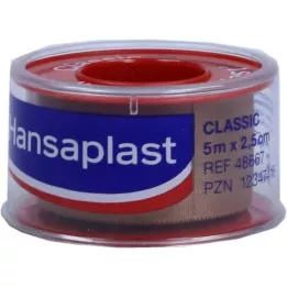 HANSAPLAST Stiprinājuma apmetums Classic 2,5 cm x 5 m, 1 gab