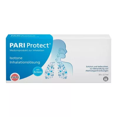 PARI ProtECT inhalācijas šķīdums ar Ectoin ampulās, 20X2,5 ml