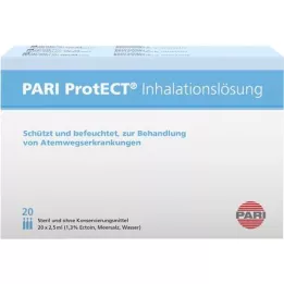 PARI ProtECT inhalācijas šķīdums ar Ectoin ampulās, 60X2,5 ml