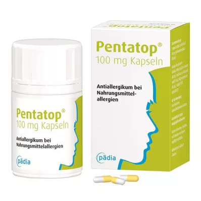 Pentatop 100 mg cietās kapsulas, 50 gab